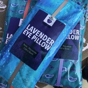 COPY - Eye pillow with flax seeds and lavender buds freeze and then place over …